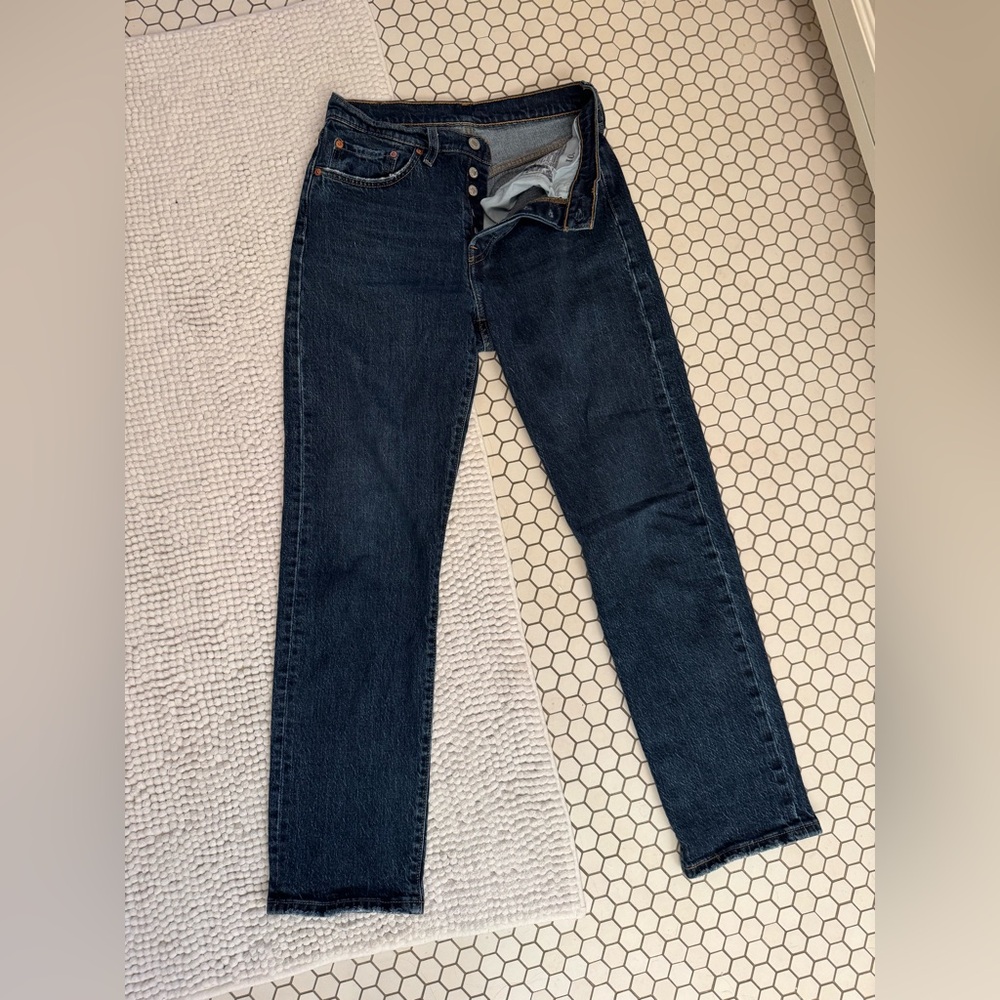 Levi’s original 501 button fly denim jeans